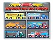 Melissa & Doug Wooden Big Rig Trucks Set
