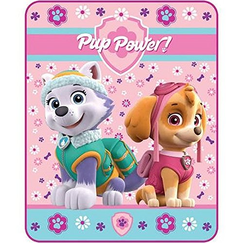 Paw Patrol Silky Soft Throw Skye and Everest, 40 x 50 Inch Home