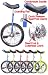 18 Inch Unicycle Wheel Frame Blue