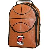 Original Ball Bag Authentic NBA Pebble Grain Golf/Basketball Kicks Bag - Miami Heat NBA Bags