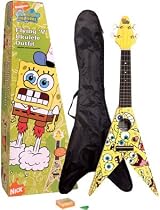 Sponge Bob Flying V Ukulele Outfit