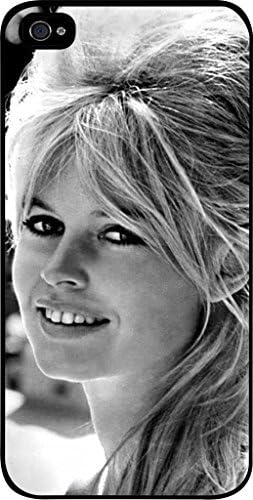 Brigitte Bardot- Hard Black Plastic Snap - On Case -Apple Iphone 6 Plus ONLY- Great Quality!