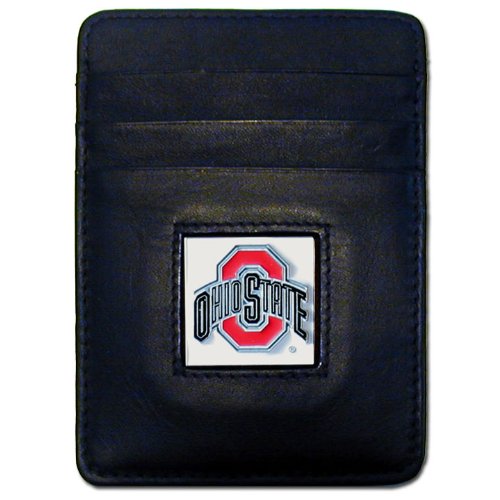 NCAA Leather Money Clip/Cardholder