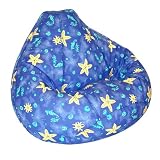 Starfish Kid's Large Juvenile Print Beanbag By Elite Furniture