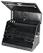 Montezuma LA400B 30-Inch by 19-Inch Steel Portable Toolbox, Black