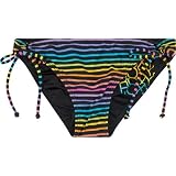 ROXY Ex Womens Reversible Swimsuit Bottom - Black/Multi