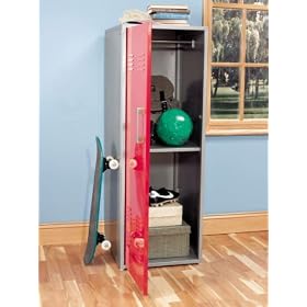 Teen Trends Storage Locker - Red