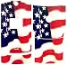 American Flag (Old Glory) - Motorola Razr V3 Cell Phone Protector Skin Decals - Faceplates