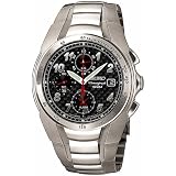 Seiko Mens Alarm Chronograph Watch #SNA553 by Seiko