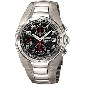 Click here to buy Seiko Mens Alarm Chronograph Watch #SNA553 by Seiko.