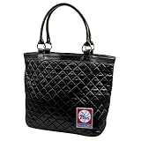 NBA Philadelphia 76ers Ladies Black Quilted Tote Bag