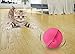 YOGAODOG Interactive Cat Toys, Electronic Auto Motion LED Ball Pet Toy, Red