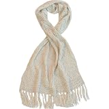 Handmade Cashmere Scarf Waves Design