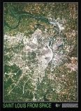 St. Louis From Space, Art Poster