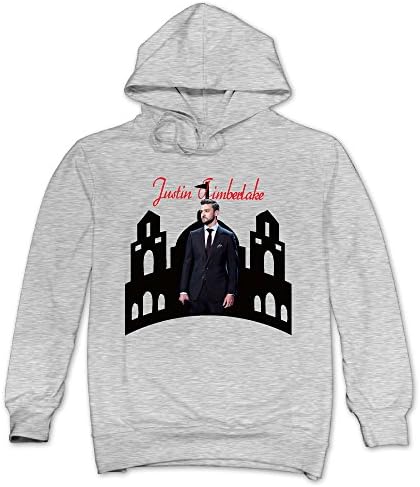 ReBorn Men's Comfortable Justin Timberlak Sweatshirt XXL Ash