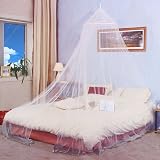 Moskitonetz Bett-Baldachin in weiss