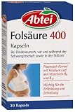 Abtei 1879431 Folsäure 400 Kapseln