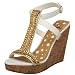 Not Rated Women's Beadster Wedge Sandal