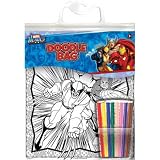 (13x17) Marvel Heroes Doodle Bag