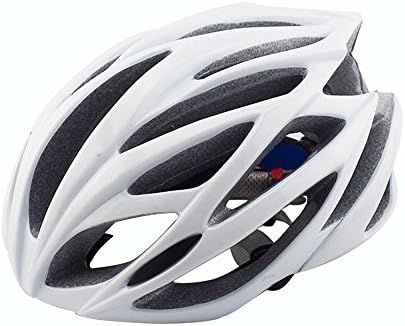 A Point Adult Off Road Mountain Bike Bicycle Cycling Helmet EPS Stripes Bike Helmet Eight Color (white)