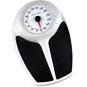 Health o Meter  HAP200KD-41 Professional Dial Scale, Black and White