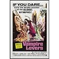 VAMPIRE LOVERS HAMMER HORROR FILM A3 FILM POSTER REPRINT STARRING INGRID PITT