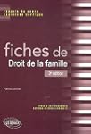 Fiches de Droit de la Famille Rappel...