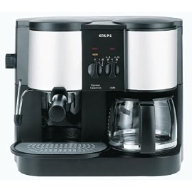 Krups Crematic F8744338 Coffee Centre, Black, 1.4 Litres