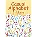 Casual Alphabet Stickers: 168 Stickers