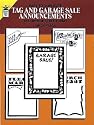 Easy-to-Duplicate Tag and Garage Sale Announcements (Quick Copy Art)