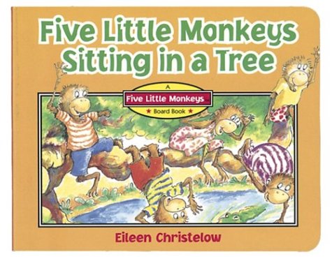 Cover image : Five Little Monkeys Sitting in a Tree (Five Little Monkeys Board Bk)