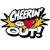 Cheerin' My Heart Out! Temporary Tattoos