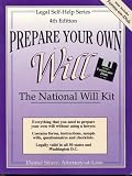 Prepare Your Own Will: The National Will Kit