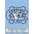 North Carolina Tar Heels NCAA Screen Print Flag by New Creative