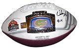 Urban Meyer Florida Gators Autographed Championship Medallion Football with 41-14 Inscription