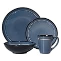 Reactive Glaze 16-pc. Dinnerware Set - Blue