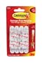 Command 17006 Mini Hooks with Adhesive Strips, 6 Hooks 8 Strips