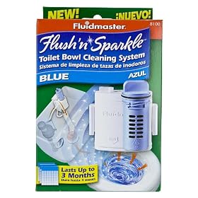 Fluidmaster 8100 Flush 'N' Sparkle Toilet Bowl Cleaning System