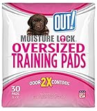OUT! PetCare Moisture Lock 30-Pack Dog Pads, X-Large