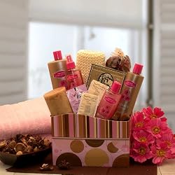 A Day At The Spa Gift Box Set - Bath and Body Gift Basket