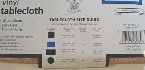 Flannel Back Vinyl Light Red Weave Tablecloths By Sultan Linens - (60 Round)