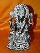 8" Narayana Stone Statue the Supreme Lord Vishnu Sculpture