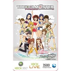 Xbox LIVE 3500 �}�C�N���\�t�g �|�C���g �J�[�h THE IDOLM@STER ����o�[�W����(C)�y�v���y�C�h�J�[�h�z