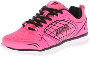Fila Women's Kailana Running Shoe,Pink/Black/White,7 M US