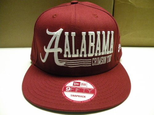 Newera NCAA University Alabama Crimson Tide Snapback Cap 9Fifty