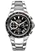 Harley-Davidson® Men's Chronograph Watch. Black patterned dial. Chronograph. Luminous hands and markers. Stainless steel case and bracelet. Screw back. Fold-over buckle/safety clasp with lock. WR50m/165ft. 78B113