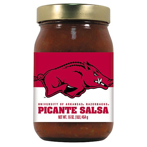 Arkansas Razorbacks NCAA Picante Salsa - 16oz by Hot Sauce Harry