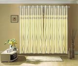 Grommet Romantic Curve Faux Silk Curtain Panel_sx10-47 64