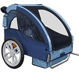 Infantastic� FAH17/2-Bijou Blue Fahrradanh�nger f�r 2 Kinder klappbarvon "Infantastic�"