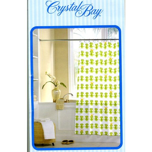 Frog Prince Vinyl Shower Curtain